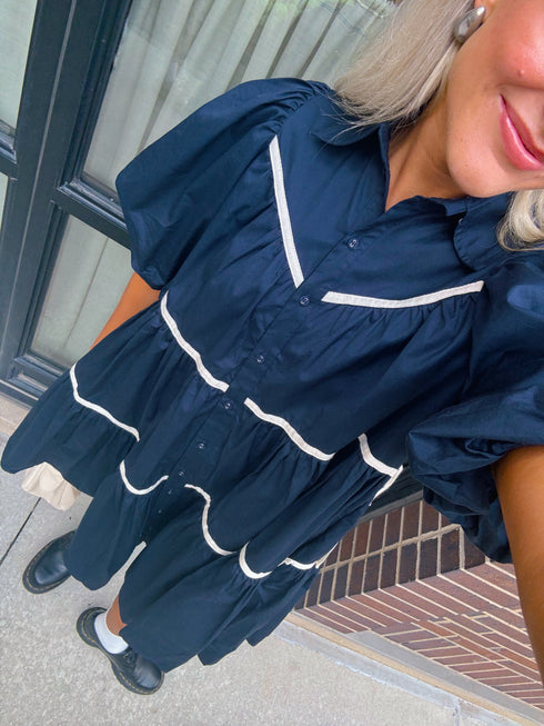 Nantucket Dress // Navy